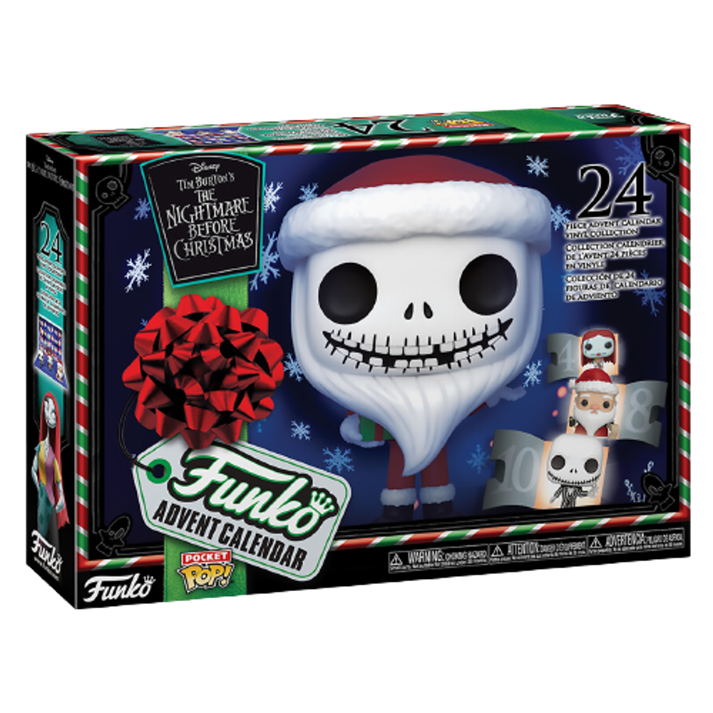 Набор подарочный Funko Advent Calendar The Nightmare Before Christmas (Pkt POP) 24 фигурки