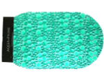 Коврик 67*38см "Линза" противоскользящий, бирюзовый