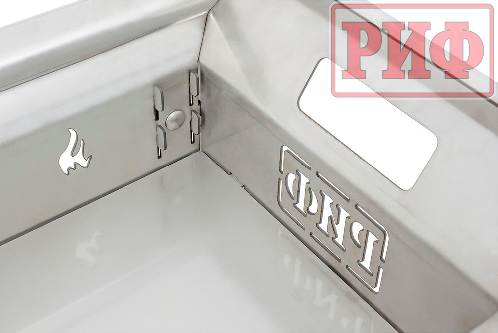 Мангал нержавеющая сталь, сумка в комплекте РИФ