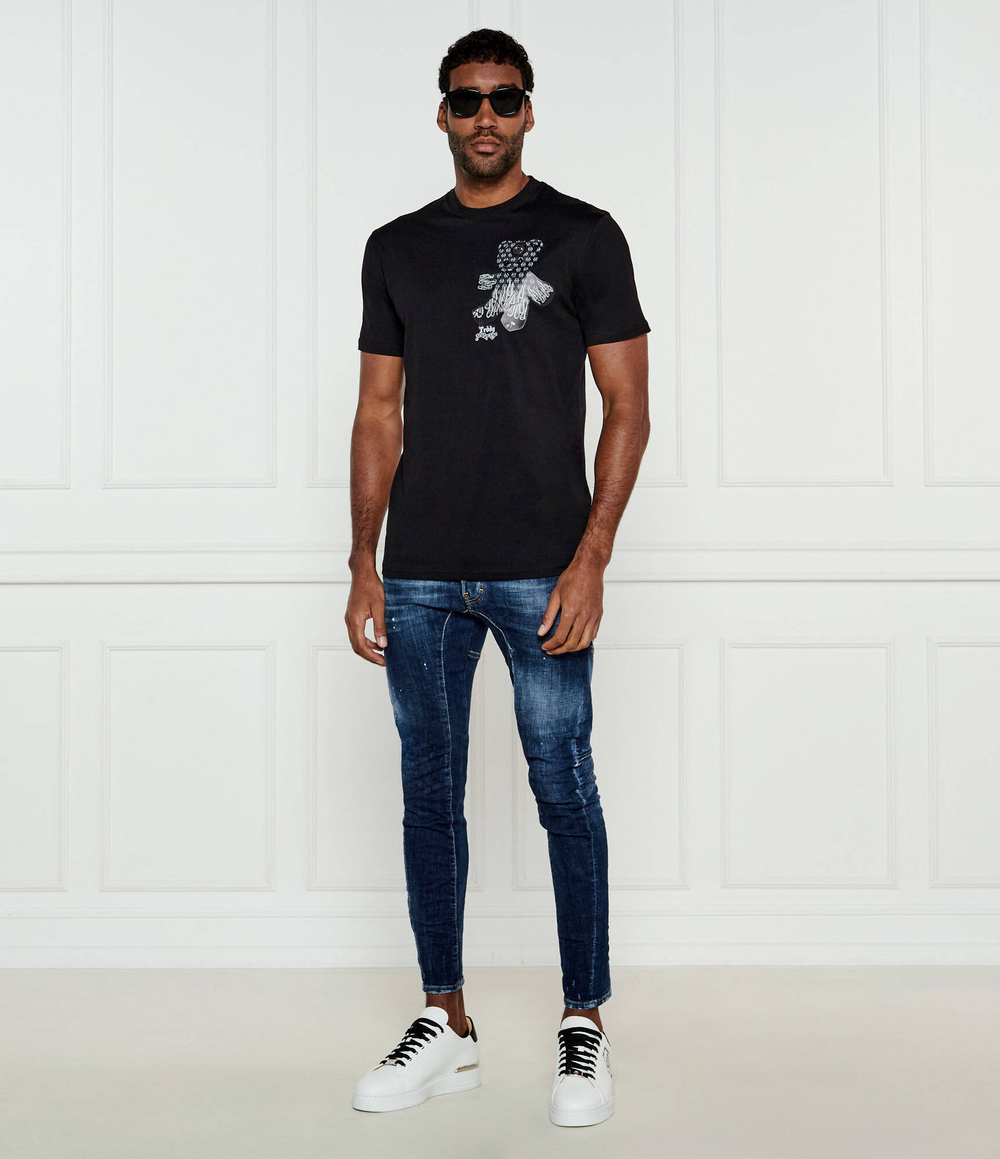 Футболка Teddy Bear Philipp Plein - черный(MTK8090 PJY002N)