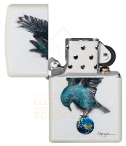 Зажигалка Zippo 49091 Spazuk, White Matte