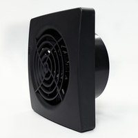 Накладной тонкий вентилятор Seicoi SMPS04-01 Black