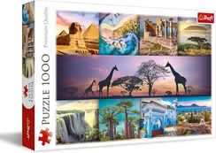 Pazl \ Puzzle \ Пазлы Puzzles - "1000" - Collage - Africa