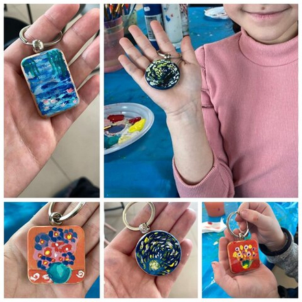 Брелок "Великие художники"