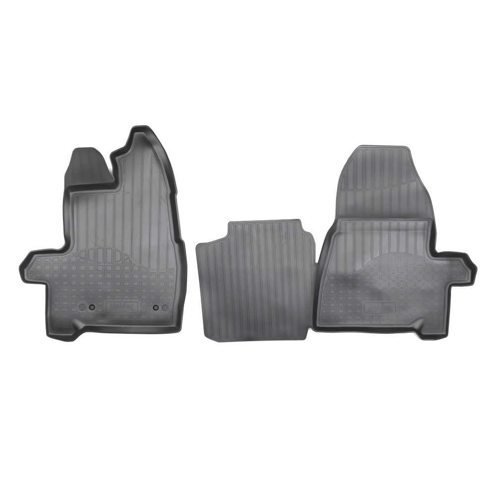 Ковры в салон Norplast/Unidec для Ford Transit Tourneo Custom (2013-), Черный, короткая база, арт.NPA01-C22-750