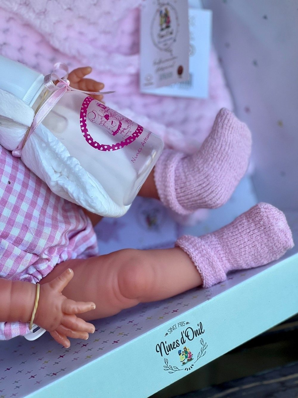 Кукла Реборн Nines 45см Rubi виниловая (N0202)