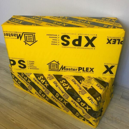 Экструдированный пенополистирол XPS MasterPLEX Фундамент 50мм (4.43м2)