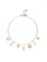 Колье "NEW Posh" из жемчуга с цирконами