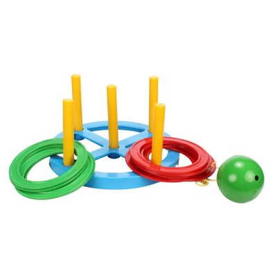 Игра 2 в 1 (Кольцеброс + Поймай шарик) (Пластмастер)