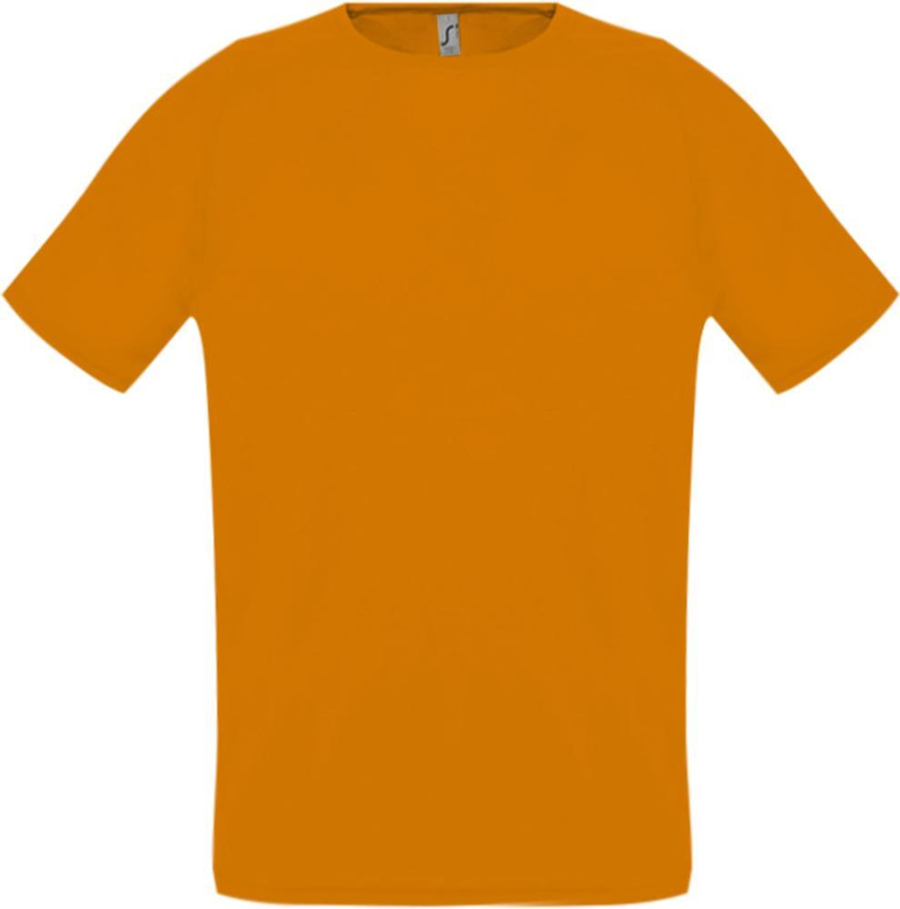Футболка унисекс Sporty 140, оранжевый неон