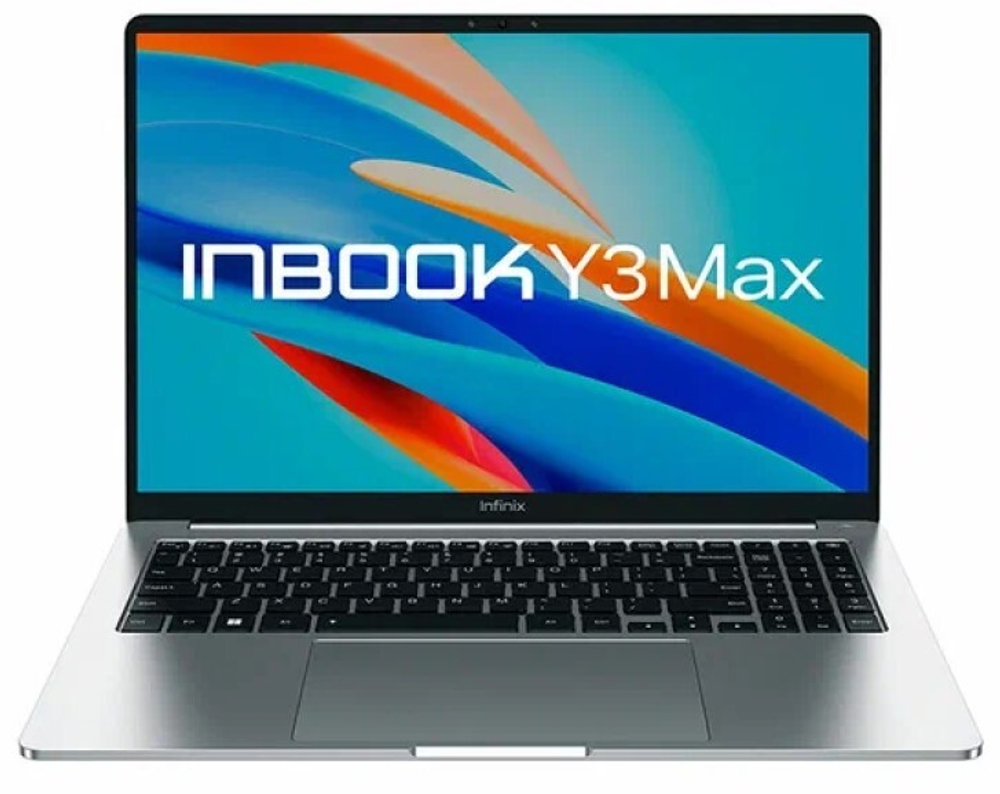 Ноутбук  Infinix Inbook Y3 MAX YL613 16 ", Core i3, 8 Гб RAM, 512 Гб SSD, UHD Graphics, Серебристый