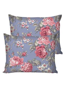 Постельное белье Сказка "Прохоровская роза" евро   наволочки 50х70 2шт Простынь на резинке 180х200 см  Пододеяльник 200х215 см