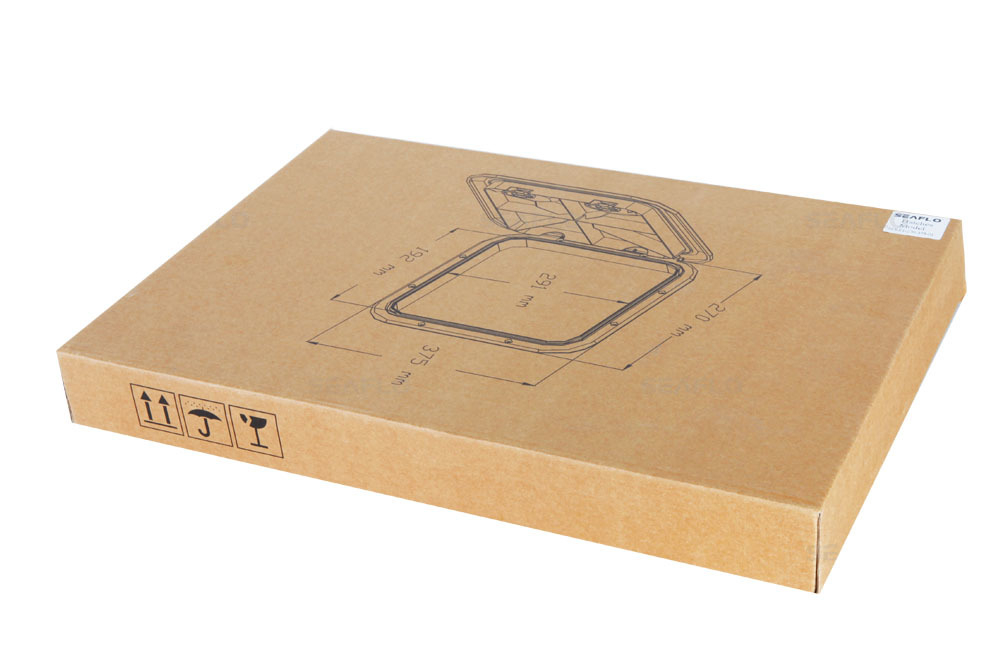 Люк встраиваемый SeaFlo, 270*375 мм, один замок