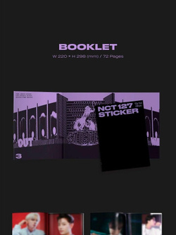 Альбом NCT 127 - STICKER 3rd Album STICKER Version