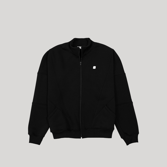 Zip-Up Sweatshirt Black