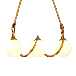 Люстра KG1212P-3 brass