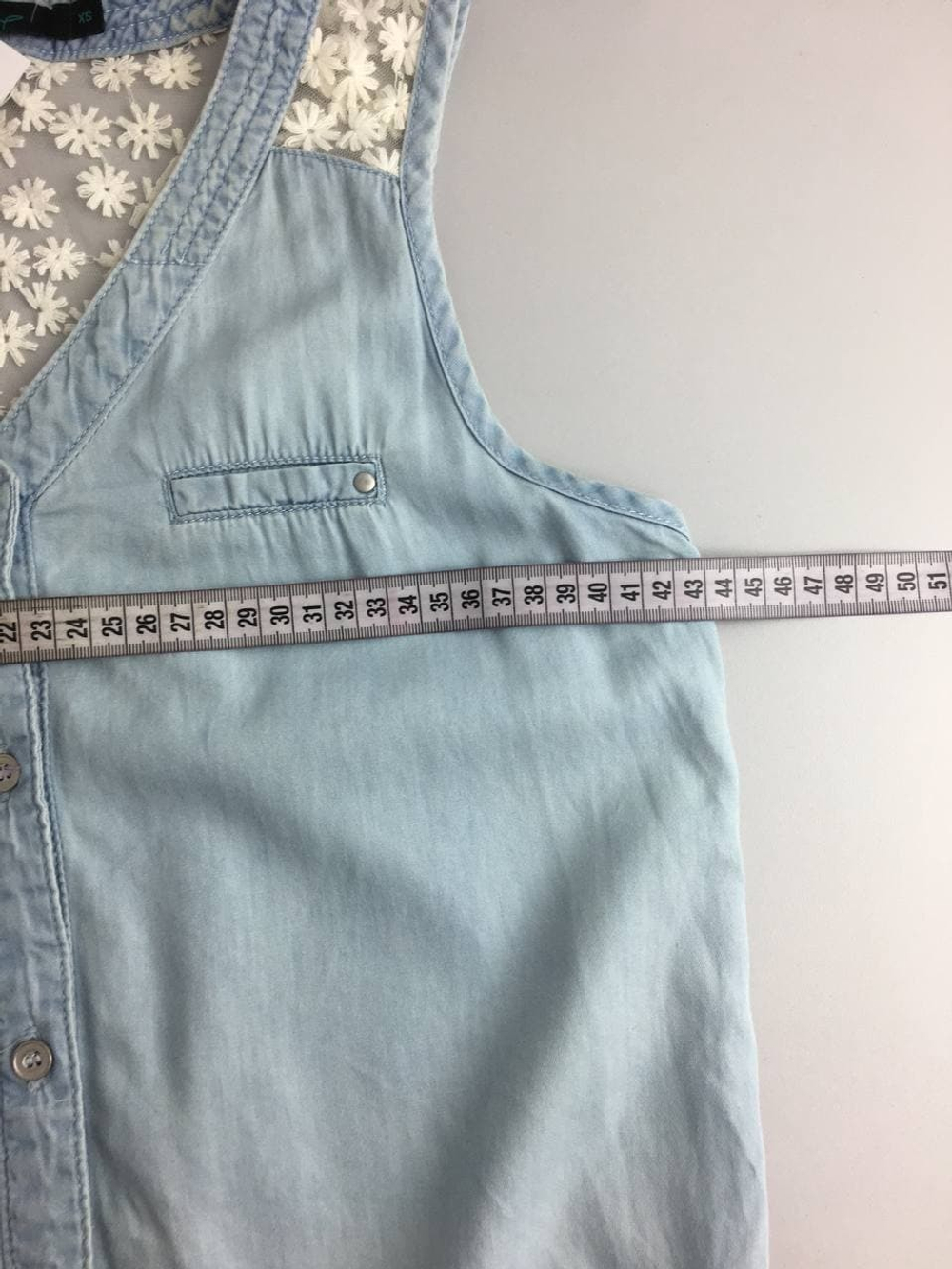 Комбинезон Zolla джинсовый 42 размер