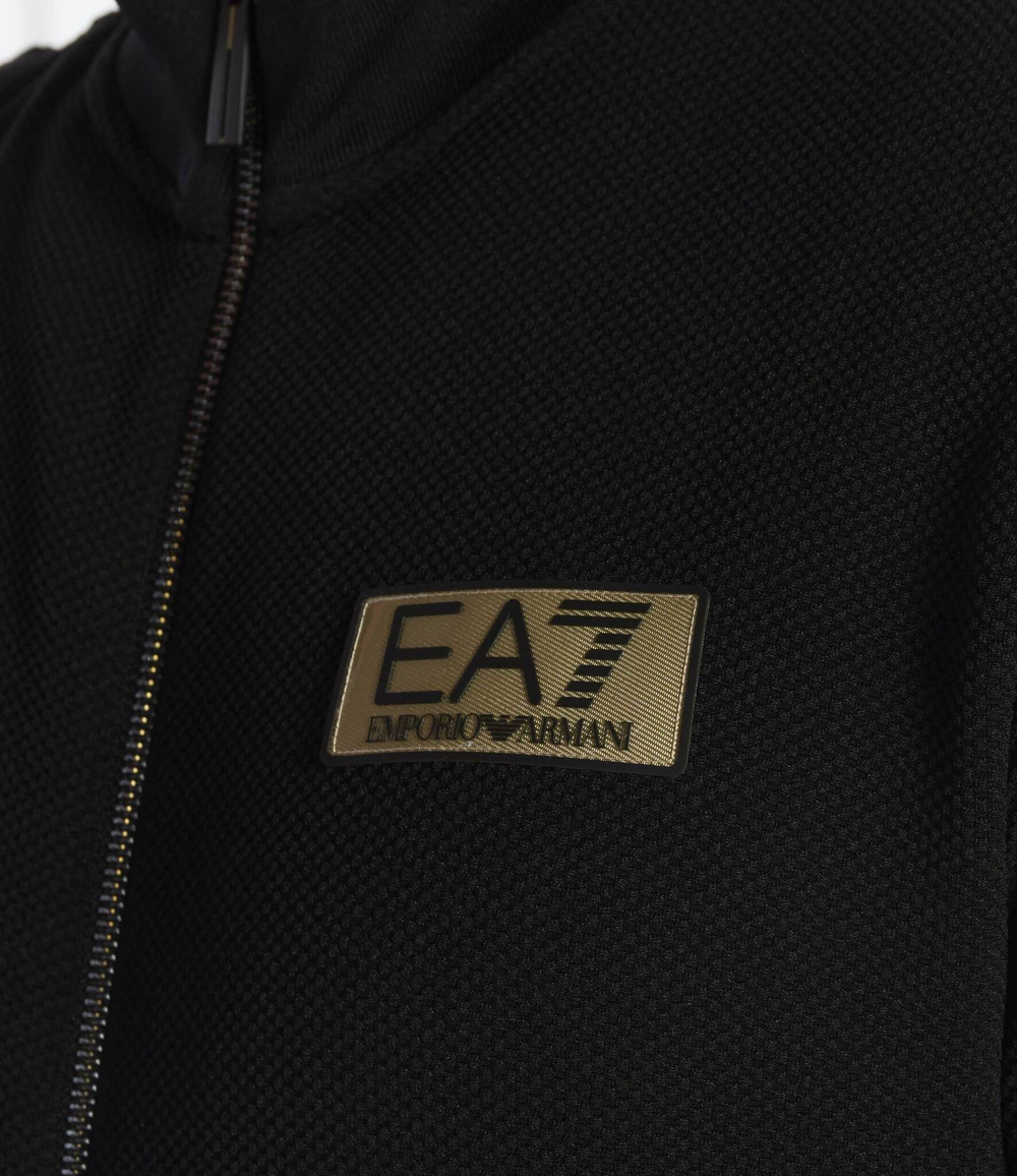 Худи EA7 - черный(3DPM11 PJG1Z)