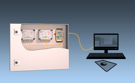 MODBUS-LC/2 outside система диспетчеризации modbus для 2 сигнализаторов