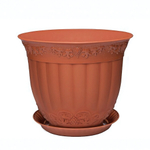 Кашпо "Флора" с поддоном 30 л D=440 H=355 цвет в ассортименте