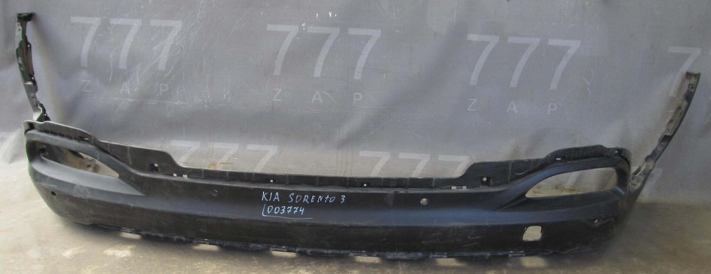 Юбка заднего бампера Kia Sorento 3 Prime (UM) 14-17 Б/У Оригинал 86612C5000