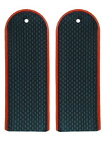 Погоны темно-синие чистые Полиция (ОВД) пластик