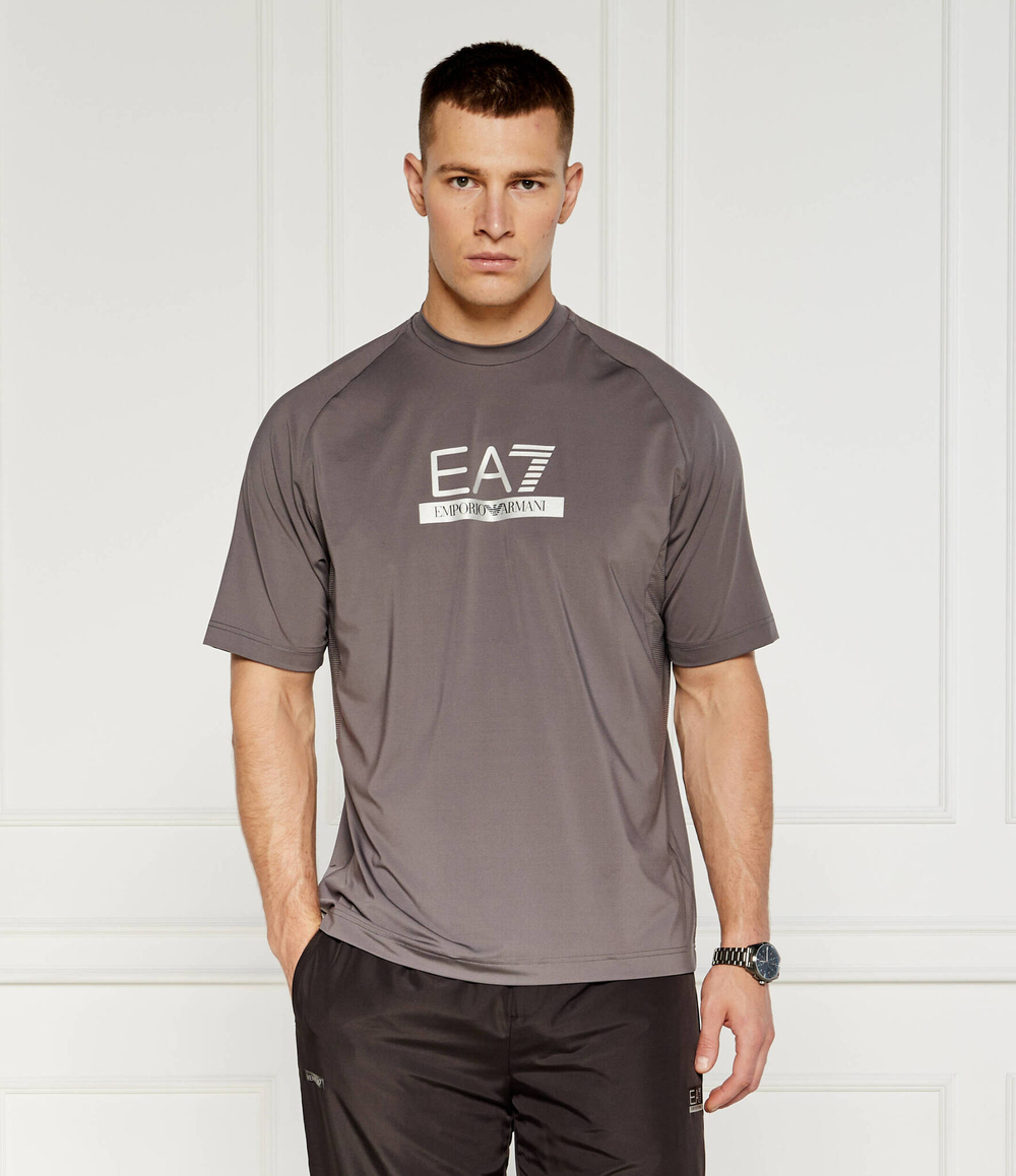 Футболка EA7 - пепельный(6DPT22 PJMEZ)