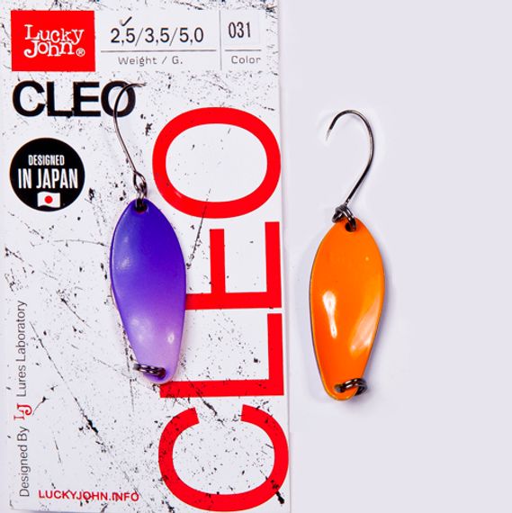 Блесна колеб. Lucky John CLEO длин.41мм/05,0г 031
