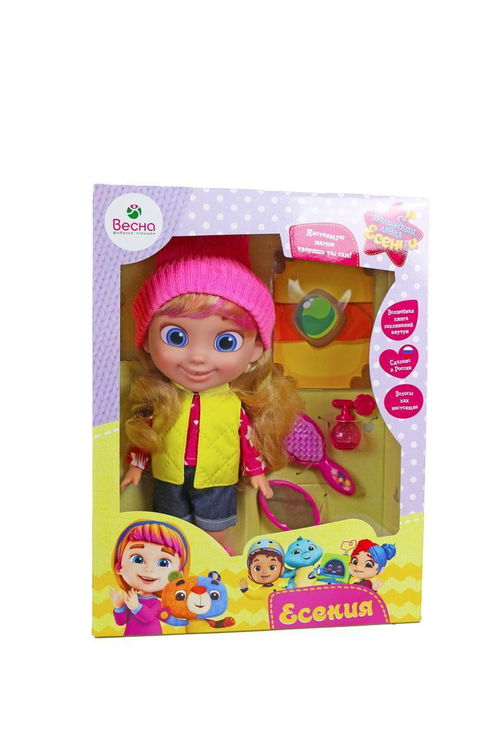 Кукла Есения кэжуал 1 с аксесс. 29см. (Весна)