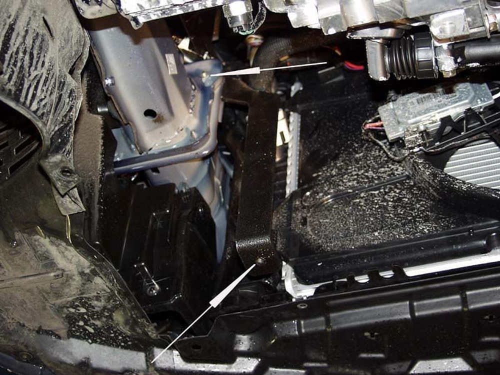 Защита картера и КПП Sheriff для Mazda 3 I (BK) 2003-2009 арт.12.1321