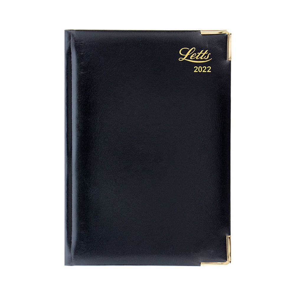 Ежедневник Letts Lexicon (PU) A5 черный (412 128210)