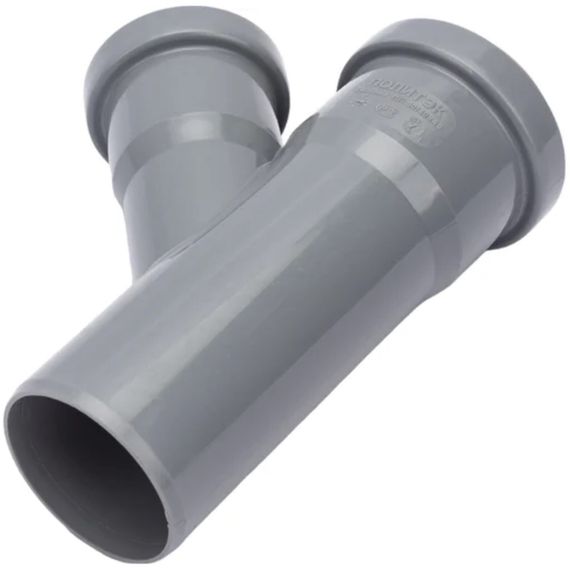 Тройник Политэк Пайп 50х40/45гр. ВК (80) купить в Москве и Московской области по низкой цене с доставкой по России — (3) Тройник Политэк Пайп 50х40/45гр. ВК (80) — (3)