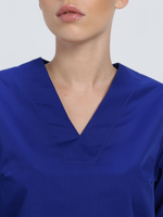 Костюм женский ХАССП-База (тк.ТиСи,120), васильковый