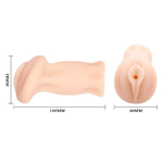 Мастурбатор-вагина с вибрацией Ruby (Цвет: телесный)