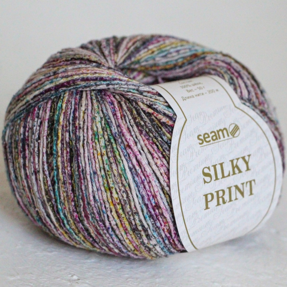 Пряжа Seam Silky Print (925)