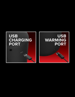 Автоматический мастурбатор с функцией нагрева Milk Me Hotter (Цвет: черный)