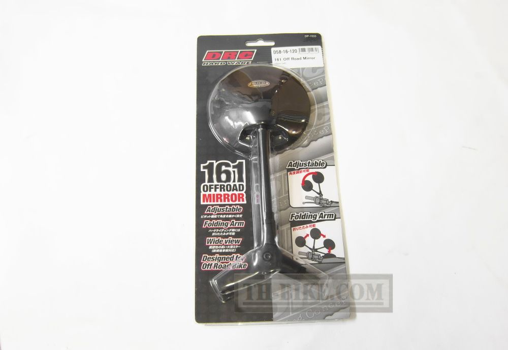 Mirror foldable 10mm. 161 Off Road Mirror DRC. Left side D58-16-120