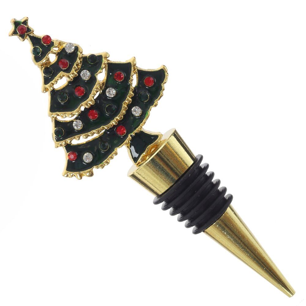 GAEM Набор: пробка для бутылки и декор для бокалов, L9 W3,5 H14 см