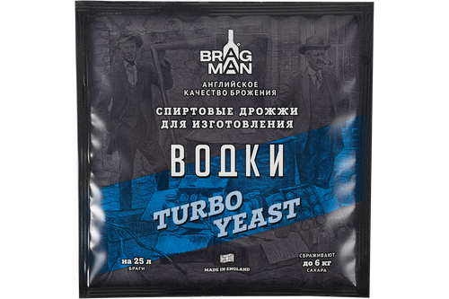 Дрожжи спиртовые Bragman Vodka 66 гр.