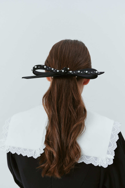 Бант стрекоза с декором