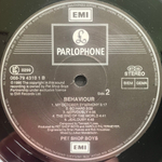 Pet Shop Boys ‎– Behaviour (Европа 1990г.)