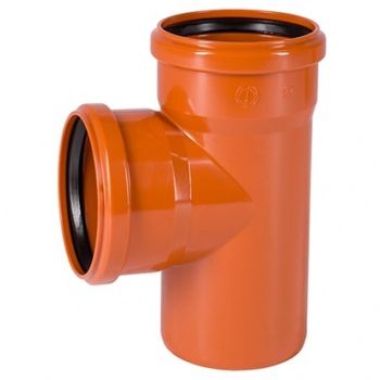 Тройник наружный KGEA 90 гр. двухрастр. 110х110