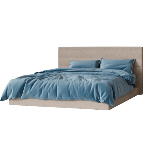 Бескаркасная кровать BuyBest (велюр)