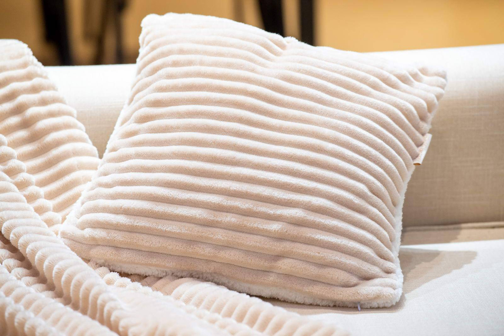 Плед 160x220 Sofi De MarkO Полоса бежевый