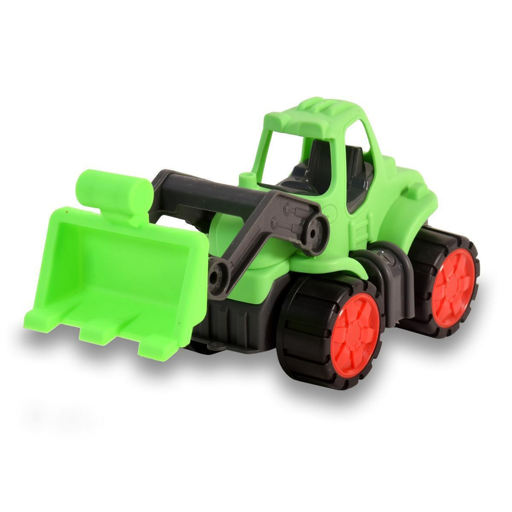 Пластмассовая игрушечная машина Toy Bibib "Эвакуатор с трактором" (35*12*19 см), сетка