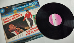 Винтажная виниловая пластинка LP Fats Domino, Chris Montez, Shocking Blue, The El Dorados (Italy 1981)
