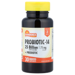 Sundance Vitamins, Probiotic-14, 30 вегетарианских капсул