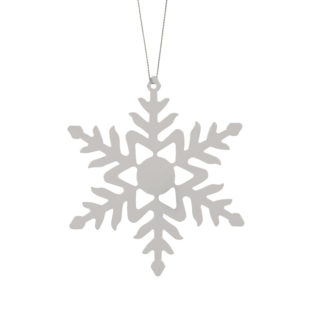 Подвесное украшение металлическое 12 см в ассортименте 3 вида