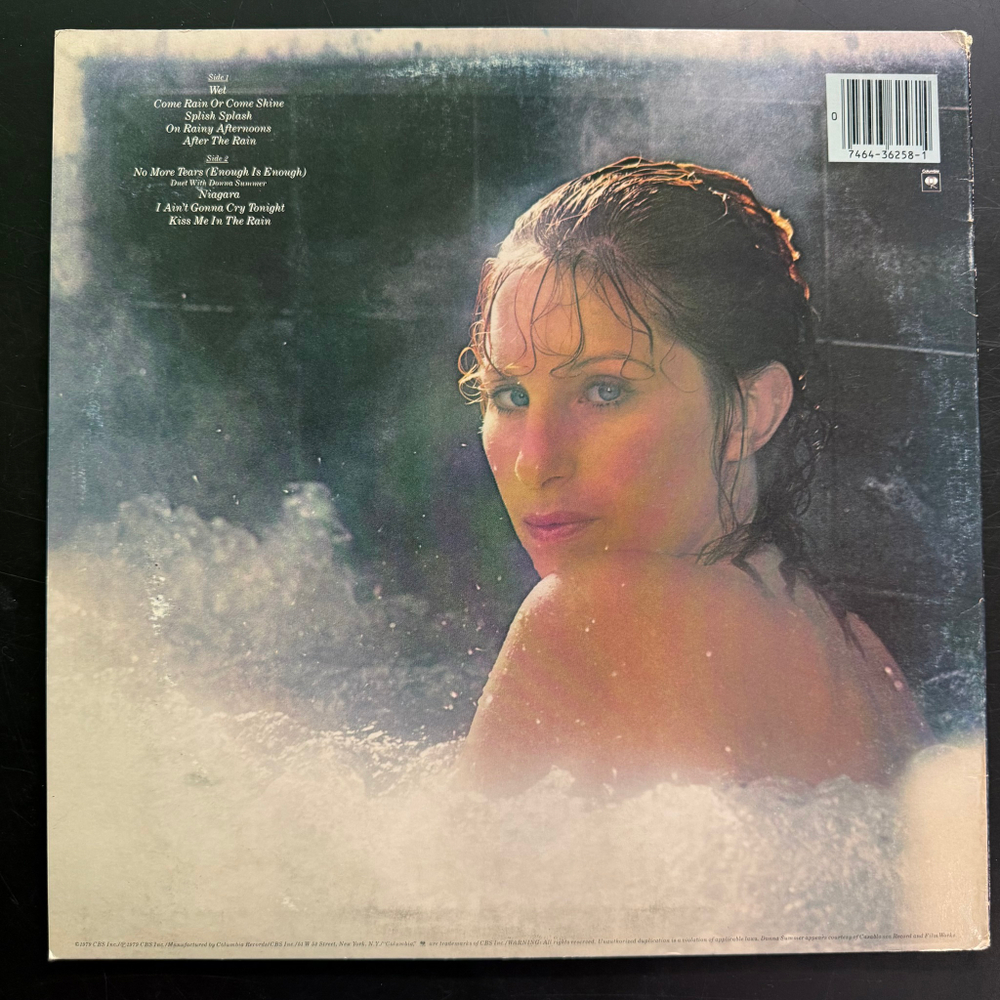 Barbra Streisand ‎– Wet (США 1979г.)