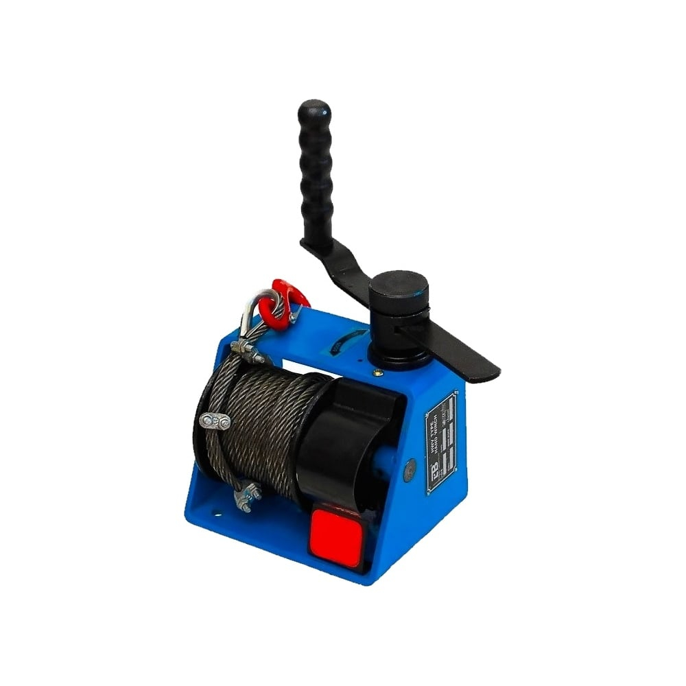 Лебедка ручная червячная TOR ЛРЧ 1000 (VS) 1,0 т 35 м